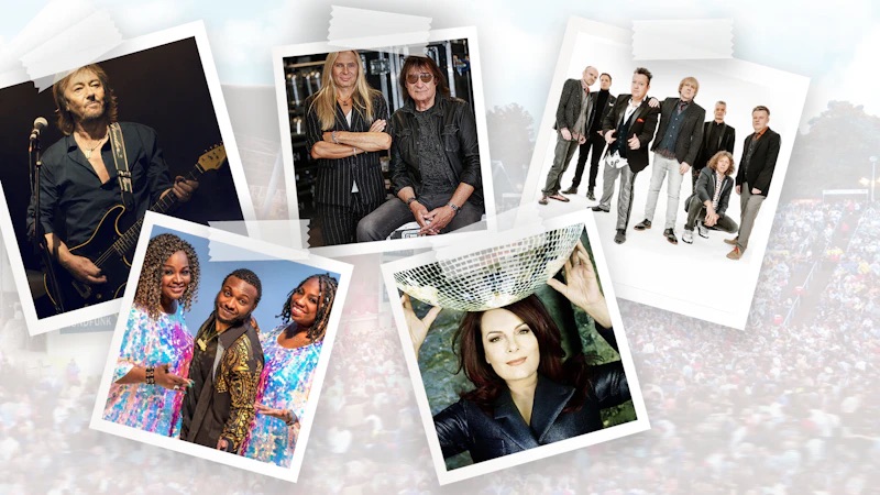 Künstler Collage Berlin Open Air 2025